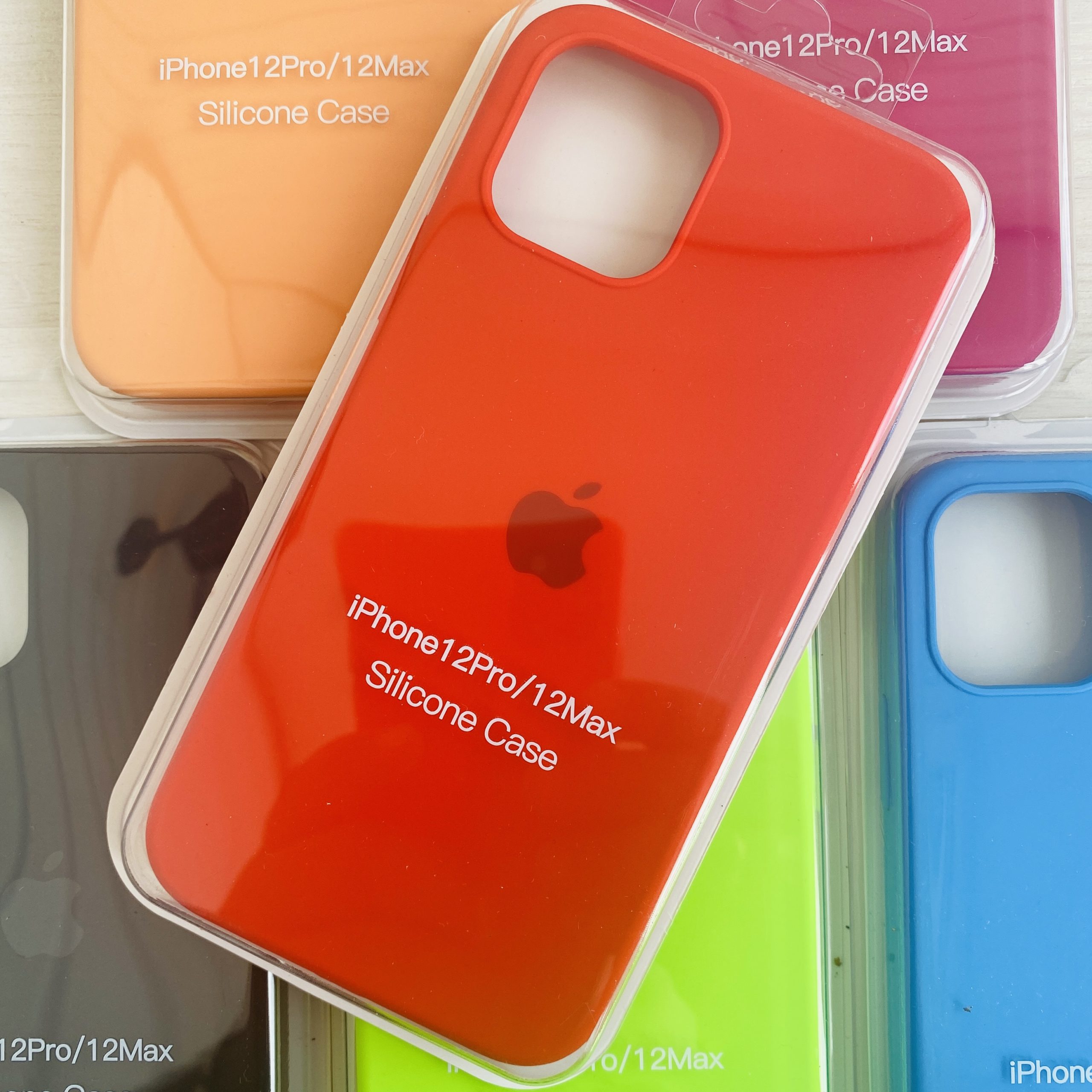 Iphone 12 Pro Max Silicone Case Red