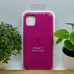 Силиконовый чехол для IPHONE 11 цвет №54  (все наклейки,лого вырезан, микрофибра,не пачкается,улучшенное качество)