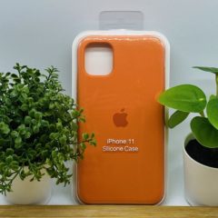 Силиконовый чехол для IPHONE 11 цвет № 13 (все наклейки,лого вырезан, микрофибра,не пачкается,улучшенное качество)