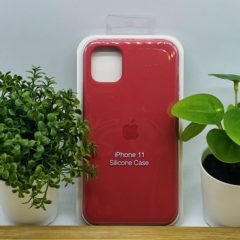 Силиконовый чехол для IPHONE 11 цвет №25  (все наклейки,лого вырезан, микрофибра,не пачкается,улучшенное качество)