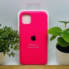 Силиконовый чехол для IPHONE 11 цвет № 47 (все наклейки,лого вырезан, микрофибра,не пачкается,улучшенное качество)