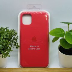 Силиконовый чехол для IPHONE 11 цвет №57  (все наклейки,лого вырезан, микрофибра,не пачкается,улучшенное качество)