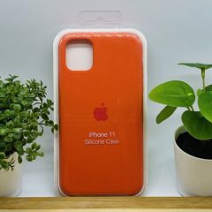 Силиконовый чехол для IPHONE 11 цвет №42  (все наклейки,лого вырезан, микрофибра,не пачкается,улучшенное качество)