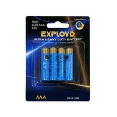 Батарейки EXPLOYD EX-B-1096 R03-4BL Ultra Power                             артикуль: 40/1275818