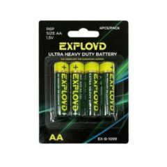 Батарейки EXPLOYD EX-B-1099 R06-4BL                             артикуль: 40/1275821