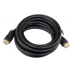 Кабель LUAZON HOME (5698337) Кабель HDMI Windigo, HDMI(m)-HDMI(m), v 1.4, 1 м, позолоченные разъемы, 3D, 4K, черный                             артикуль: 1/1286769