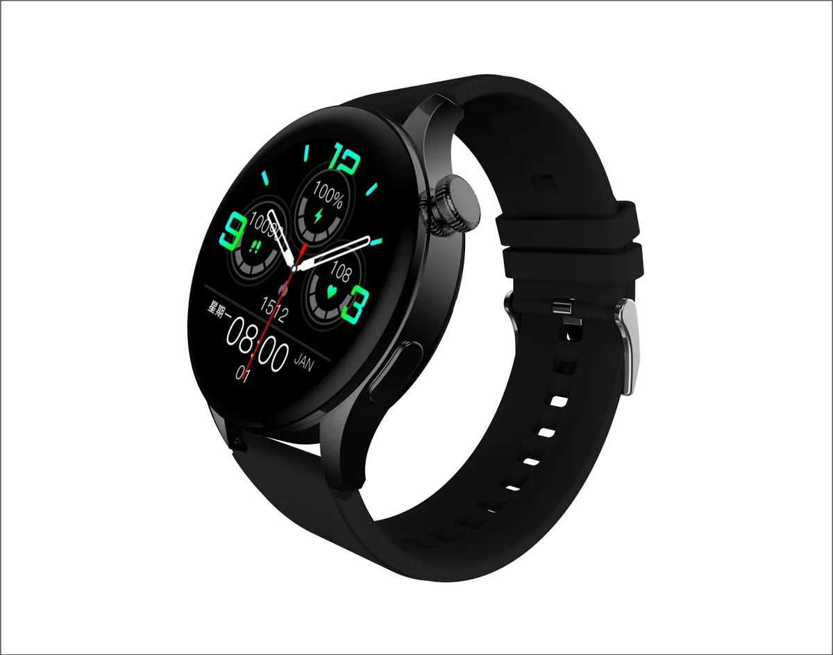 Умные смарт часы Smart Watch круглые: X1 PRO /46 mm / W&O , 46mm,2 ремешка  в комплекте : силиконовый и кожаный.